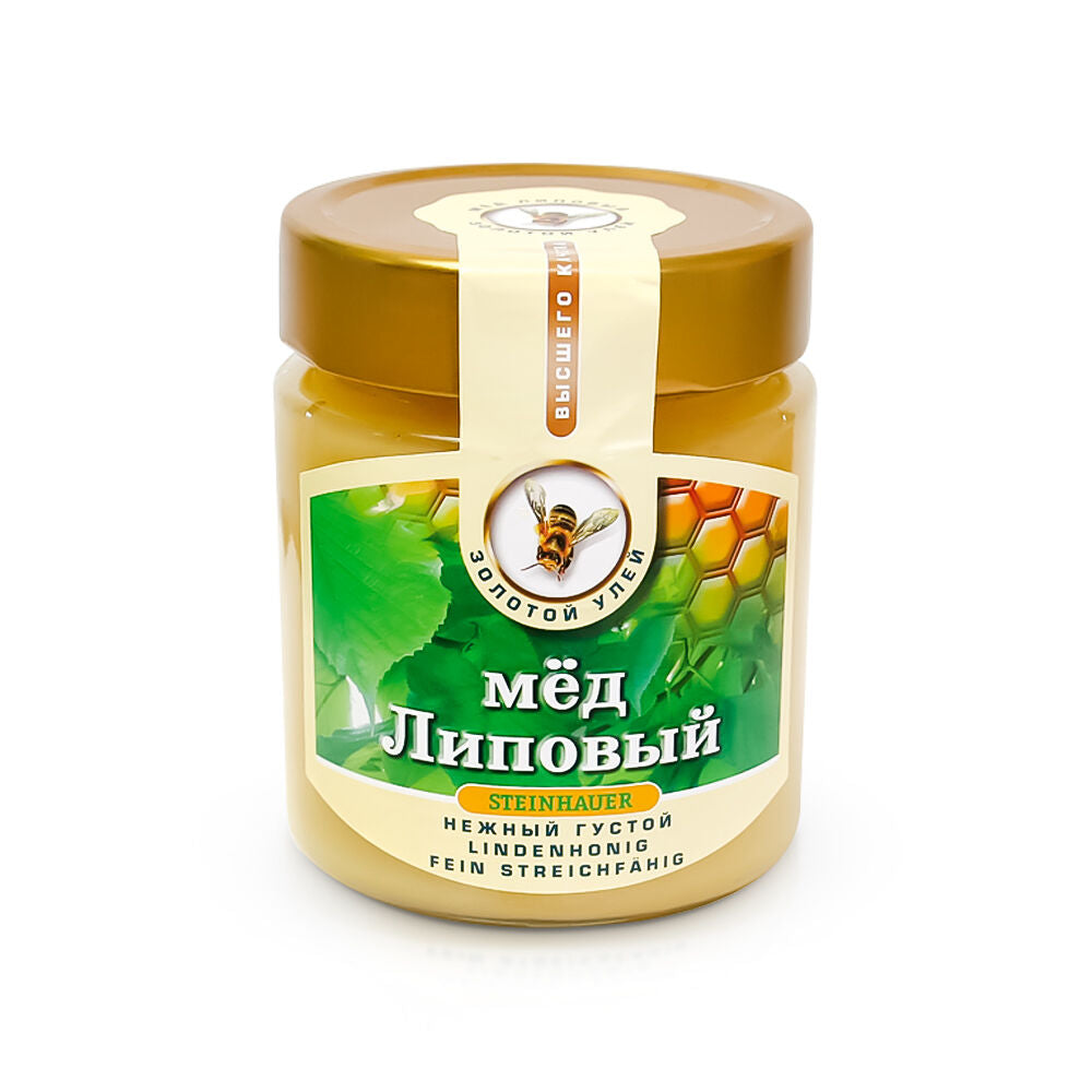 Натуральный липовый мед 500г