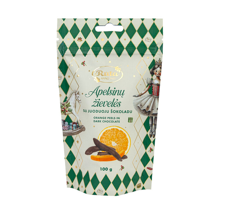 Ruta - Orange Peels in Dark Chocolate 100g