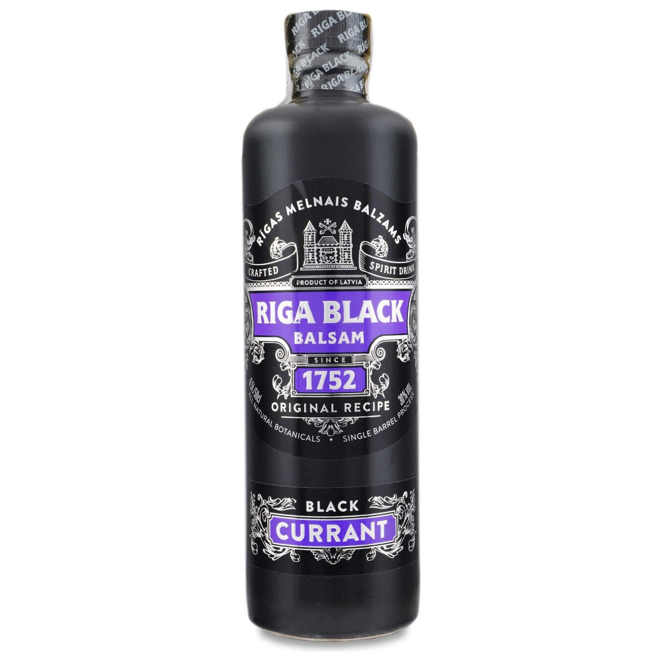 Бальзам Рижский Черный с черной смородиной 30% 50cl