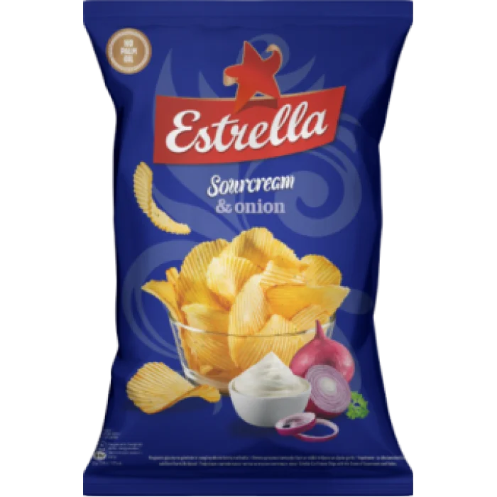 Estrella Sour cream and Onion 130g