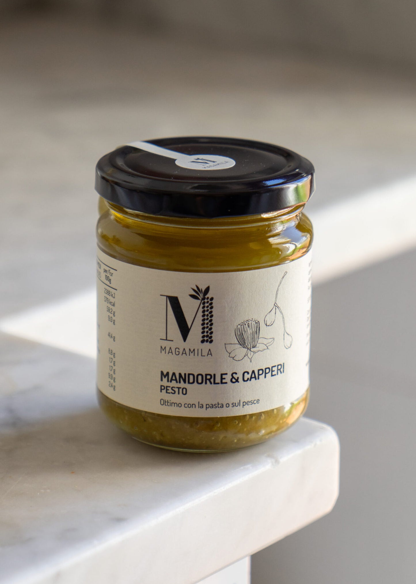 Almond & Caper Sicilian Pesto 170g