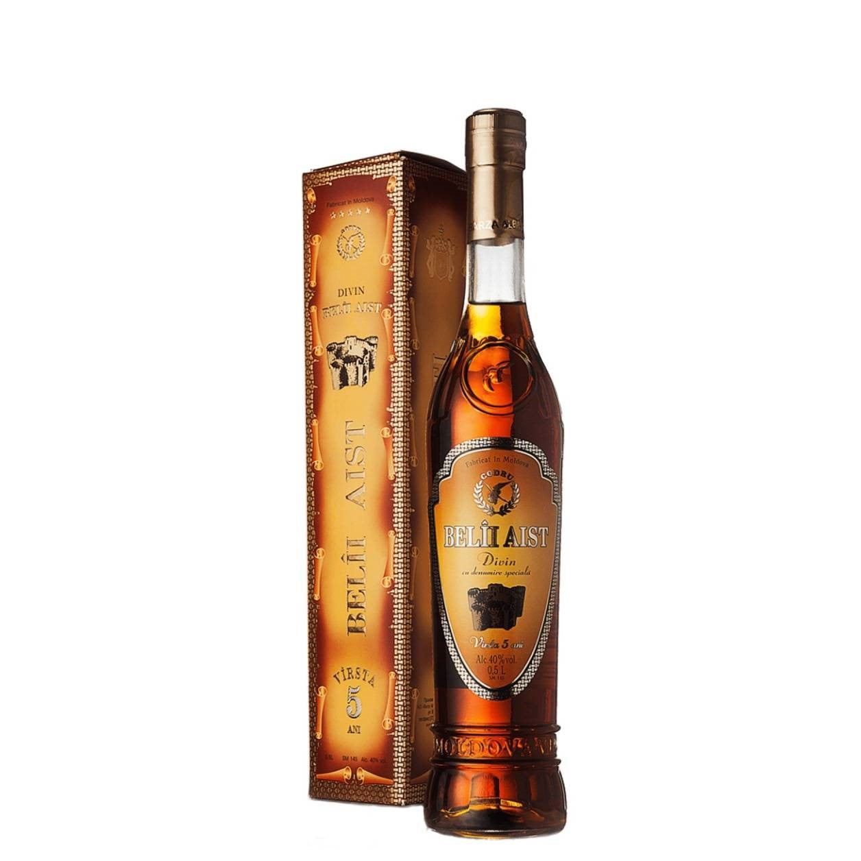Коньяк "Белый Аист" 40% 50cl