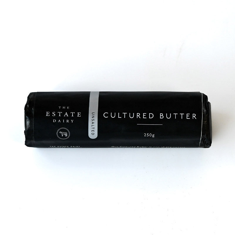 The Estate Dairy Cultured Butter - Unsalted 250g