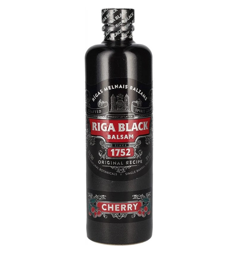 Бальзам Рижский черный с вишней 30% 50cl