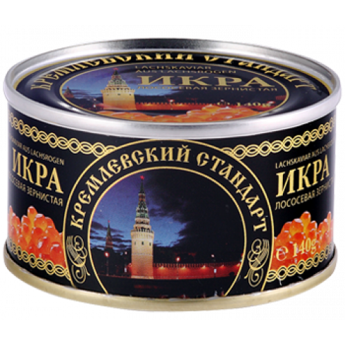 Лососевая икра Аляска Голд 140г