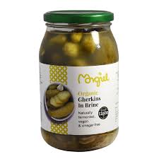 Organic Gherkins in Brine 820g