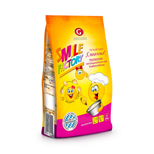 Dumplings Pork&Beef "Smile Factory" 500g