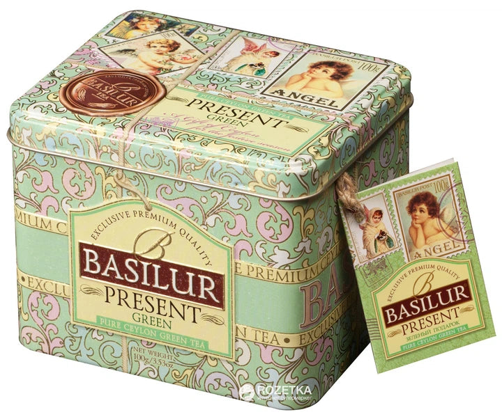 Basilur "Present Green" Ceylon Green Tea 100g