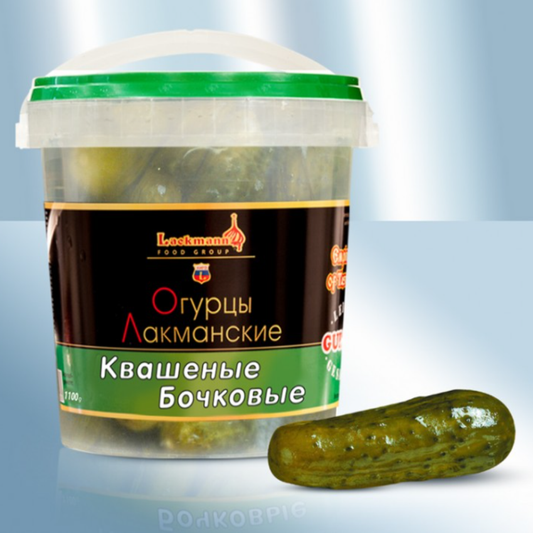 Pickled cucumbers 1100ml