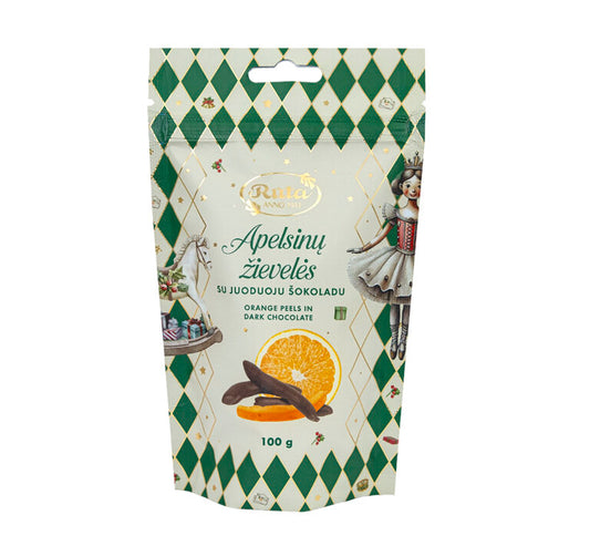 Ruta - Orange Peels in Dark Chocolate 100g