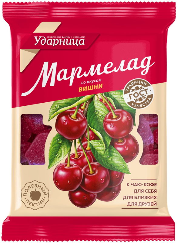 Cherry-Flavoured Marmalade "Udarnitsa" 275g