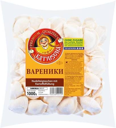 Vareniki with Potato "Katjusha" 1kg