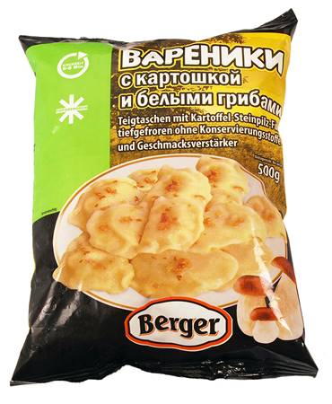 Dumplings with Potato&Mushrooms 500g