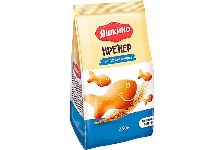 Yashkino Cracker Golden Fish 350G