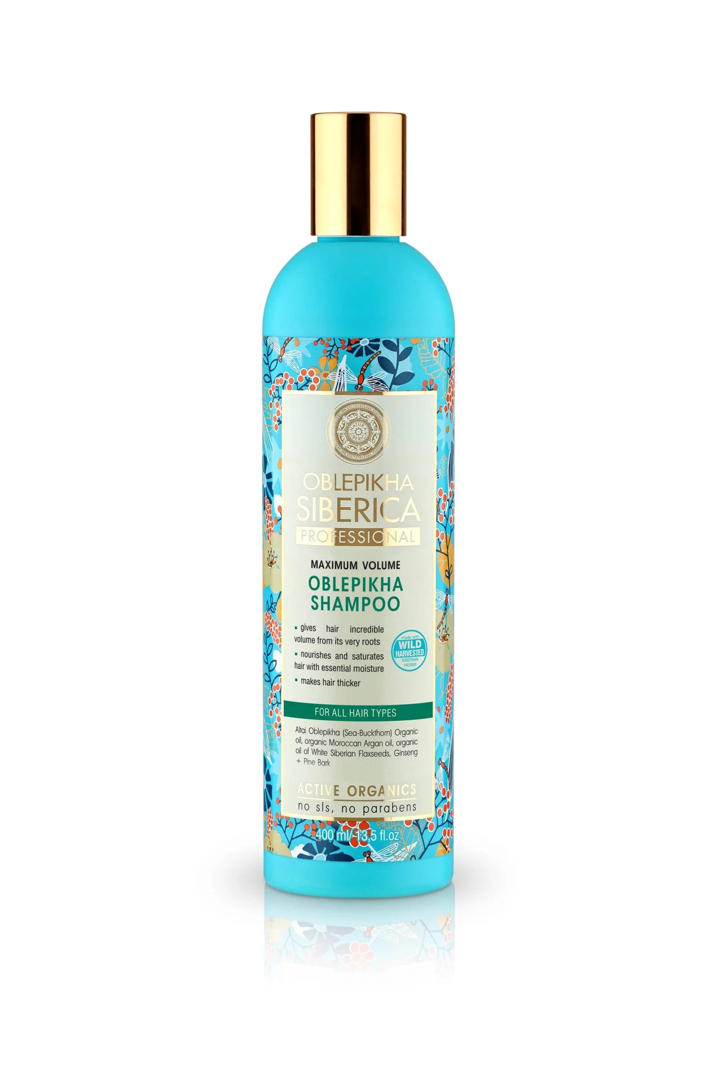 Oblepikha Shampoo for All Hair Types 400ml