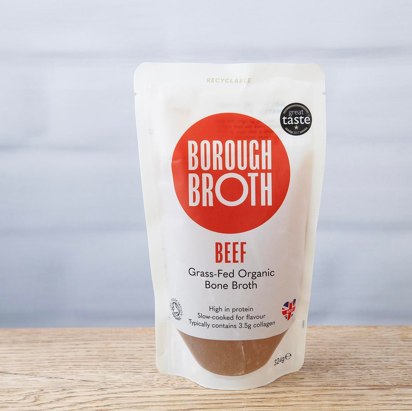 Grass-Fed Organic Bone Broth - BEEF 324ml