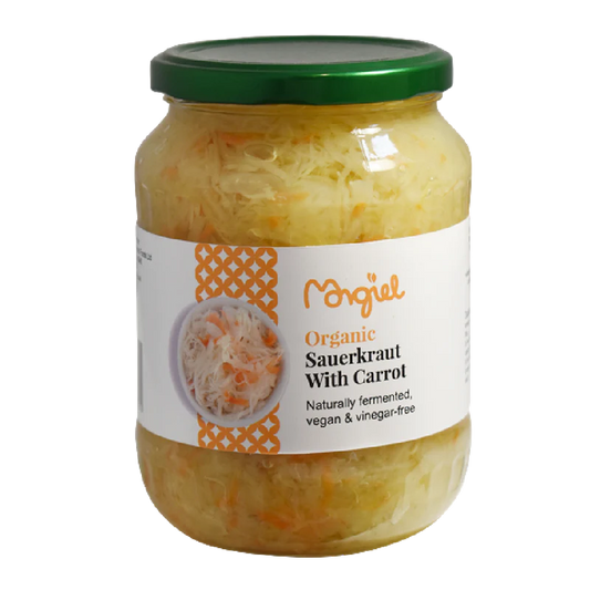 Organic sauerkraut with carrot 680g