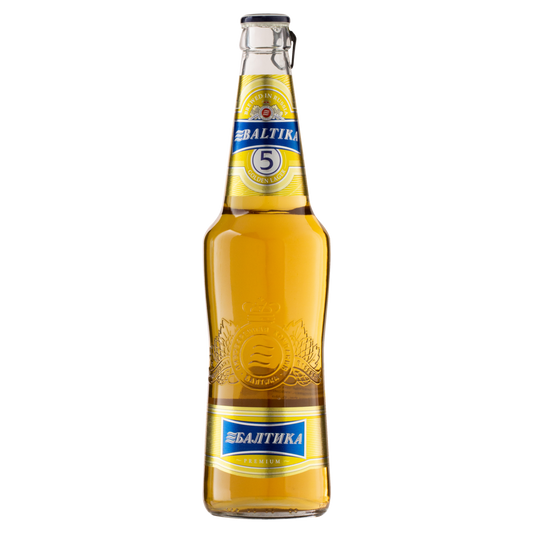 Пиво Балтика 5 Золотое 5.3% Алк.0.47л
