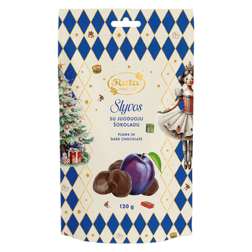 Ruta - Plums in Dark Chocolate 55% 120g