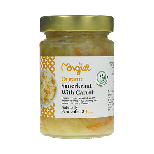 Organic Raw Sauerkraut with Carrot 300g
