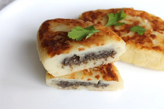 Homemade Zrazi 2 pieces (Mushroom Filling)