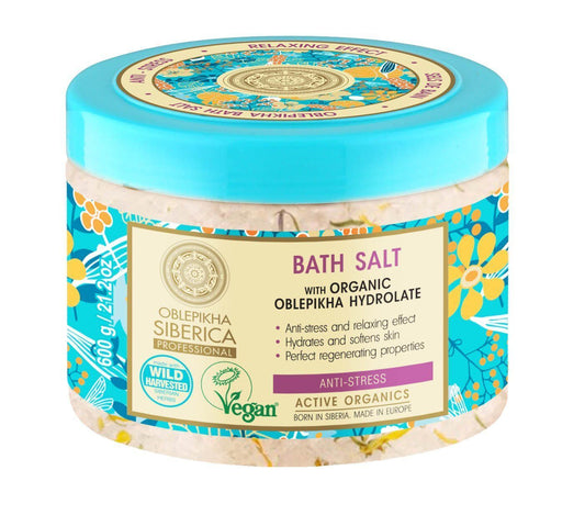 Oblepikha Anti-Stress Bath Salt, 600g