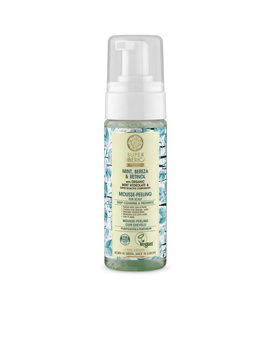 Mousse-Peeling for Scalp Mint, Bereza & Retinol 170ml