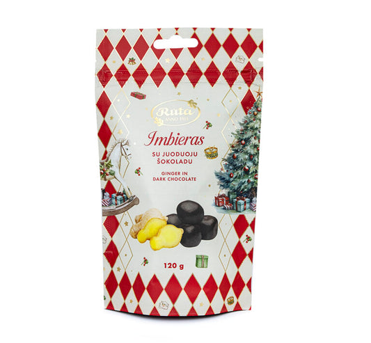 Ruta - Ginger in Dark Chocolate 120g
