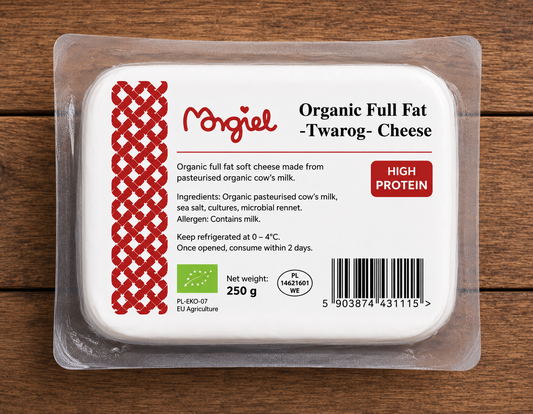 Organic Full Fat "Twarog" Cheese 200g