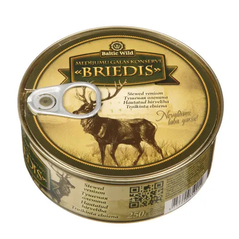 Оленина тушеная "Baltic Wild" 250г
