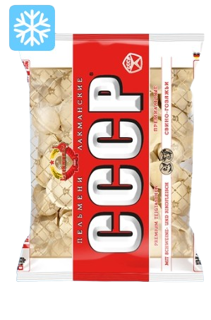 Pelmini “CCCP” with pork and beef mince 900 g