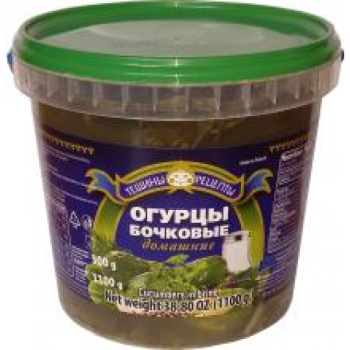 Salted Cucumbers Domashnie 1L