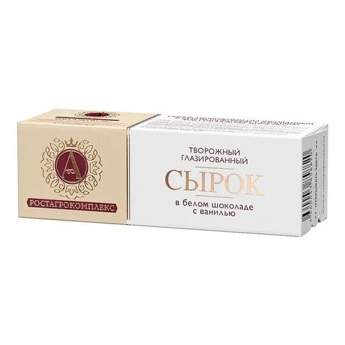 Alexandrov vanilla curd cheese in white chocolate 50g