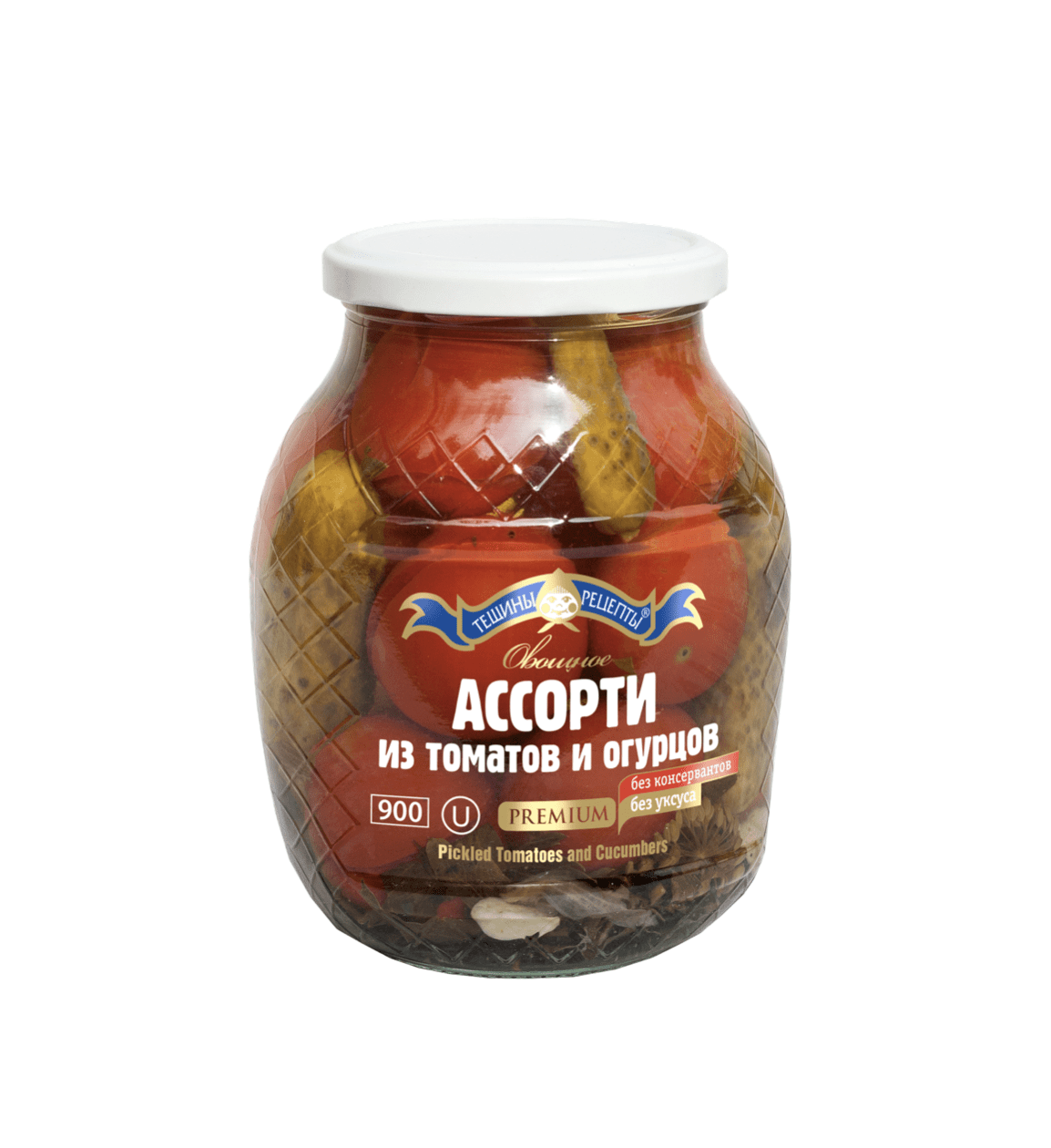 Pickled Tomatoes & Cucumbers 900ml