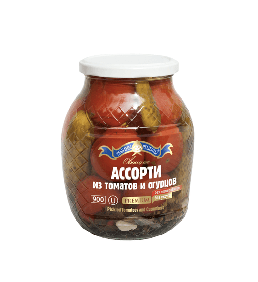 Pickled Tomatoes & Cucumbers 900ml