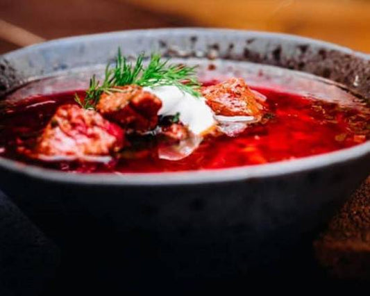 Вегетарианский борщ