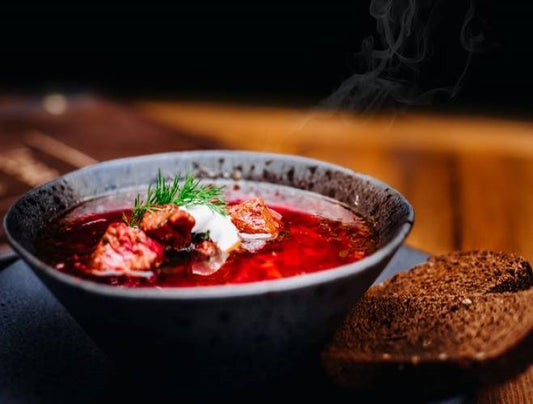 Борщ с мясом