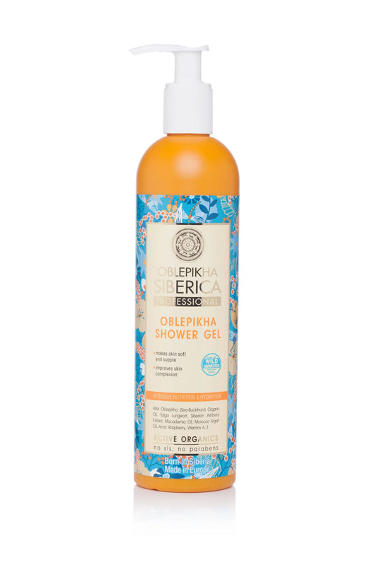Oblepikha Shower Gel, Intensive & Hydration, 400ml
