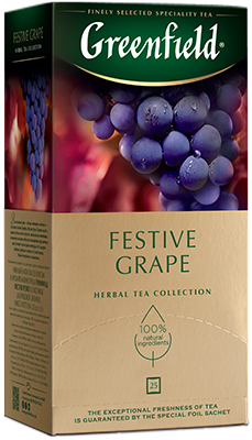 Greenfield Festive Grape Tea 50g