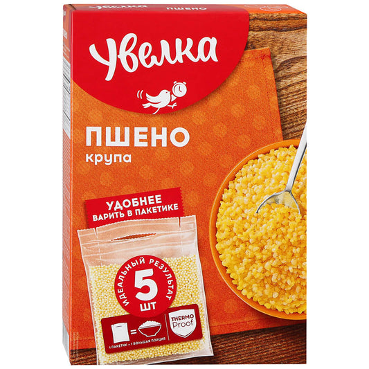 Гречка в пакетиках Увелка 5х80г