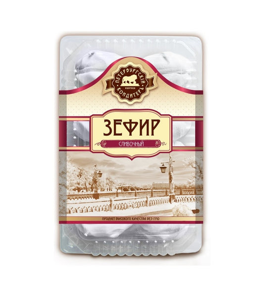 Marshmallow Cream Flavour "Peterburgskiy Konditer" 450g