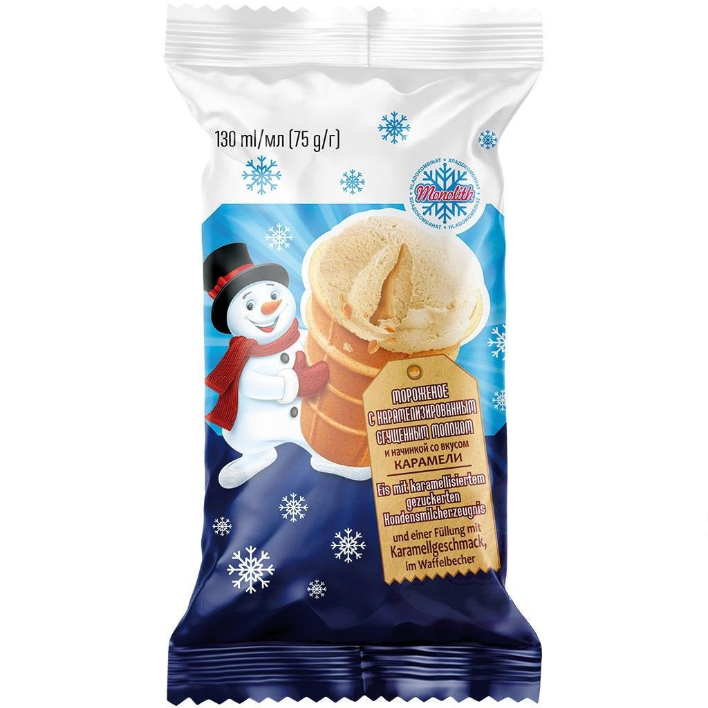 Ice Cream Condensed Milk "Snowman" 120ml