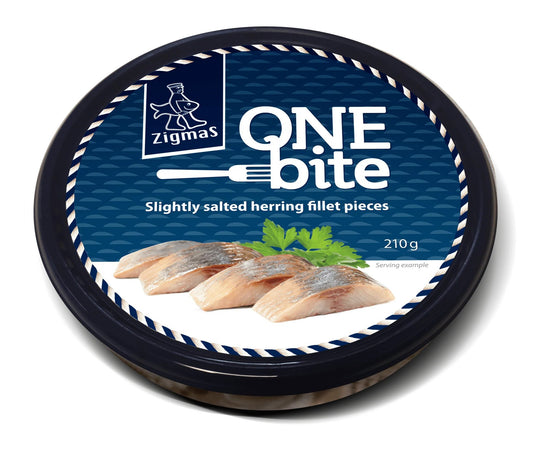 Сельдь Соленая One Bite 210г