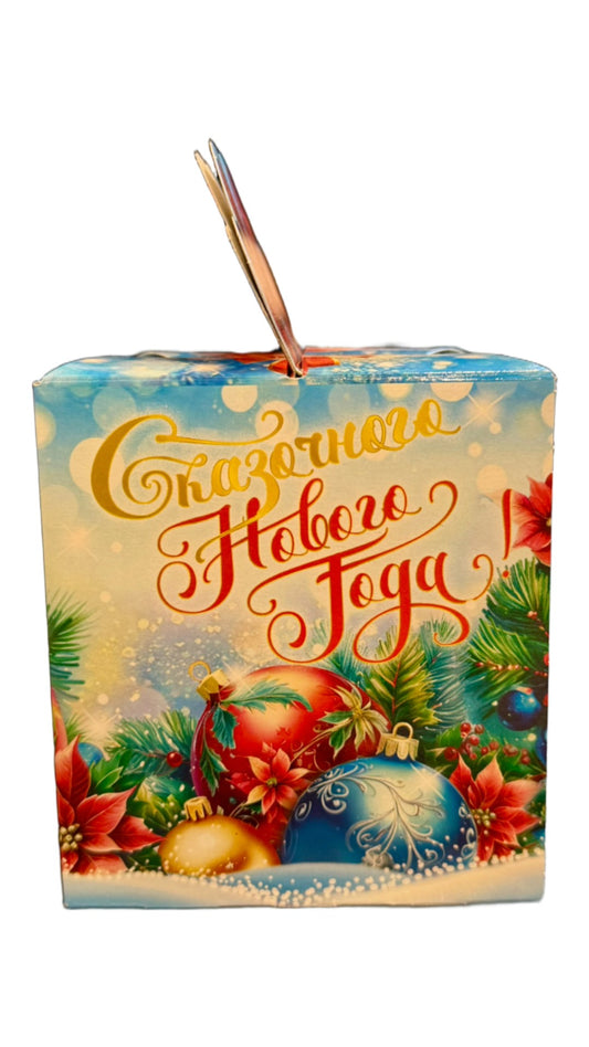 Box of sweets New Years gift 400 g