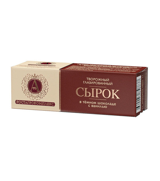 Alexandrov vanilla curd cheese in dark chocolate 50g