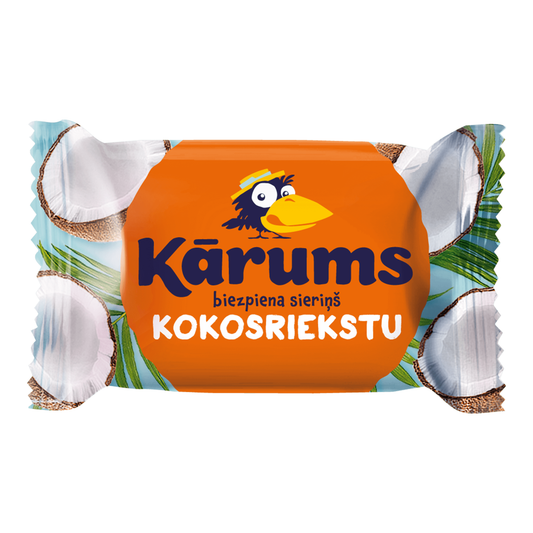 Curd Cheese Glazed Coconut "Karums" 45g