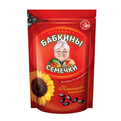 Семечки подсолнуха "Бабкины" 500г