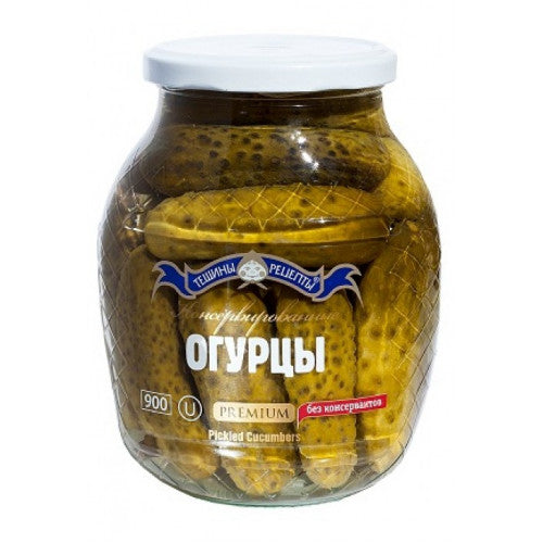 Cucumbers Premium "Teshchiny Recepty" 900 ml