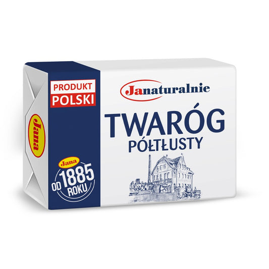 Semi-Skimmed Curd Cheese Jana 250g