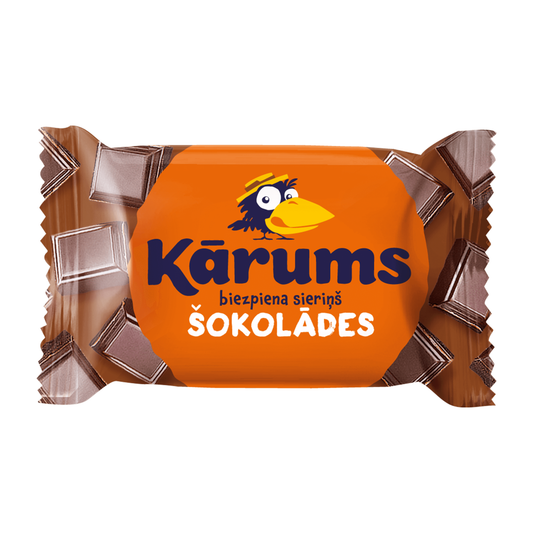 Curd Cheese Glazed Chocolate "Karums" 45g